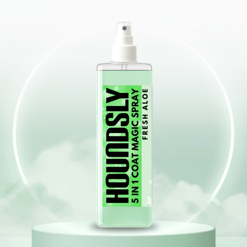 Houndsly 5 in 1 Coat Magic Spray - Aloe &amp; Cucumber